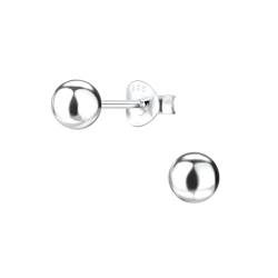 FRIEDA + PAUL Ball Kugel Basic Geo Damen Frauen Mädchen Ohrstecker Ohrringe 925 Sterling Silber anlaufgeschützt Schmuckbox von FRIEDA PAUL 925 STERLING SILBER