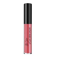 Lippenstift Lip Glaze Cremiger Lipgloss Damen Lippenstift Wasserfester Lipgloss Anfänger Lippenstift Makeup Geschenk (A, One Size) von FRMUIC