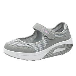 FROON Damen Orthopädische Schuhe Air Cushion Diabetiker Schuhe Mit Luftkissen Sneaker Damen Leicht Slip-On Walking Schuhe Atmungsaktiv Lässig Schlupfschuhe Outdoor Freizeitschuhe von FROON