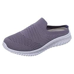 FROON Damen Orthopädische Schuhe Air Cushion Diabetiker Schuhe Mit Luftkissen Sneaker Damen Leicht Slip-On Walking Schuhe Atmungsaktiv Lässig Schlupfschuhe Outdoor Freizeitschuhe von FROON