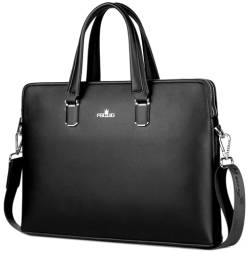 FSD.WG]Business-Tasche Leder Aktentasche Schulter Laptop Business Tasche für Herren von FSD.WG