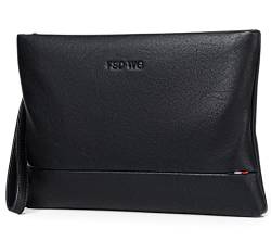FSD.WG Herren-Clutch-Tasche, 30,5 cm, große Handtasche, A9186, L von FSD.WG