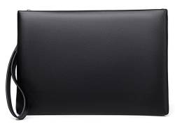 FSD.WG Herren-Clutch-Tasche 30,5 cm große Handtasche große Clutch-Geldbörse, 9182, Large von FSD.WG