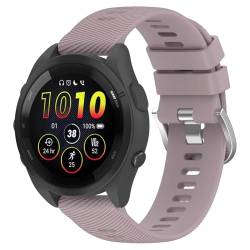 FTRONGRT 20mm Uhrenarmband Kompatibel mit Garmin Vivomove, Verstellbares Weiches Silikonarmband, Ersatzarmband für Garmin Vivomove - Roland Purpur von FTRONGRT