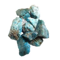 FTTAODFY 1000 g natürlicher Apatit-Blauquarz, natürliche Apatit-Rohsteine, Kristallprobe for die Gartendekoration JITEMZHOU von FTTAODFY