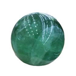 FTTAODFY Edelsteine ​​zur Dekoration 1 Stück natürlicher grüner Fluorit-Kugel, Quarzkristall, Edelsteinkugel, Aura-Kristall, JITEMZHOU (Size : 6-7cm) von FTTAODFY