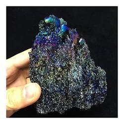 FTTAODFY For 1 Stück natürliches buntes Erzornament Siliziumkarbid-Rohsteinkristall for die Heimdekoration JITEMZHOU von FTTAODFY
