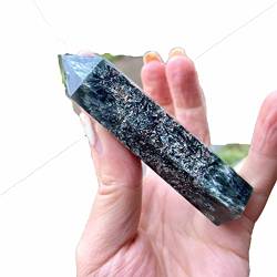 FTTAODFY Natürliche Kristalle und Steine, natürlicher Seraphinit-Spitzenturm-Zauberstab for dekorative Geschenke zur Dekoration, JITEMZHOU von FTTAODFY