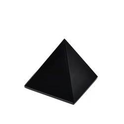 FTTAODFY Natürliche schwarze Turmalin-Kristallspitze, Pyramide, natürliche dreieckige Kristallspitze JITEMZHOU (Size : 20c about 6.5kg) von FTTAODFY