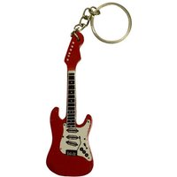 FTWdesign Schlüsselanhänger E-Gitarre Schlüsselanhänger in rot von FTWdesign