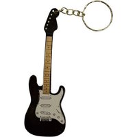 FTWdesign Schlüsselanhänger E-Gitarre Schlüsselanhänger in schwarz von FTWdesign