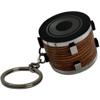 FTWdesign Schlüsselanhänger Snare Drum Schlüsselanhänger in Holzoptik von FTWdesign