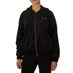 FUBU Corporate Velours Jacke Damen Sweatjacke schwarz S von FUBU