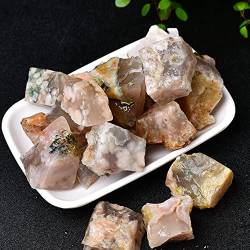 FUERLI 50/100 g natürlicher -Achat-Kristall, raue Exemplare, Edelsteine, Kristalle, Edelstein, Sammlerstück, Heimdekoration HOMEZHOU (Color : Agate Crystal, Size : 50g) von FUERLI