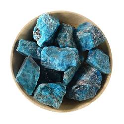 FUERLI 50/100 g natürlicher Kristall-Labradorit, roher Rosenquarz, grobe Edelsteinprobe, Reiki-Heimaquarium-Dekor HOMEZHOU (Color : Apatite, Size : 50g) von FUERLI