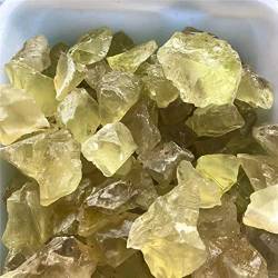 FUERLI 50/100 g natürlicher Kristall-Labradorit, roher Rosenquarz, grobe Edelsteinprobe, Reiki-Heimaquarium-Dekor HOMEZHOU (Color : Citrine, Size : 100g) von FUERLI