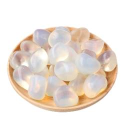 FUERLI 50/100 g natürlicher Kristall-Roh-Amethyst, weißer Kristall-Topas, roh for Heimdekoration HOMEZHOU (Color : Opal, Size : 100G) von FUERLI