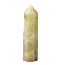 FUERLI 50–80 mm natürliche Kristalle, Spitze, Amethyst, Quarz, Reiki-Turm, Obelisk, Erz, Heimdekoration, Geschenk HOMEZHOU (Color : Light Green Jade, Size : 60-70mm) von FUERLI