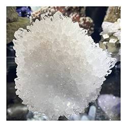 FUERLI Natürliche klare Quarz-Cluster-Mineralien for PositiveStone, Heimtextilien, Dekoration, Kunsthandwerk (Größe: 600–650 g) HOMEZHOU (Size : 300-350g) von FUERLI