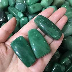 FUFIZU -Heimdekoration, natürlicher polierter Edelstein, grüner Aventurin, getrommelte Steine ​​für -Heimdekorationsgeschenke, natürlicher Kristall PINGJIUYIN (Size : 200g) von FUFIZU