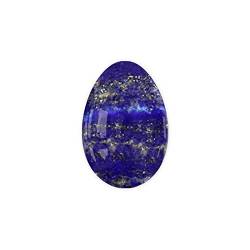 FUFIZU Ungebohrtes Yoni-Ei, Naturstein, 30 x 20 mm, Jade-Eier, Kegel-Übung, weibliche Pflege, Kristall-Massagekugel, Opal-Eier PINGJIUYIN(Color:Lapis Lazuli Eggs) von FUFIZU