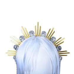 Kugel Stirnband Einzigartiges Haarband Für Frauen Stilvolle Kopfbedeckung Für Partys Multifunktionaler Kopfschmuck Ornament Party Kopfbedeckung von FUKAJOMFEN