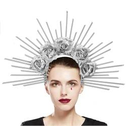 Modischer Sonnen-Kopfschmuck, Göttinnen-Stirnbänder, elegantes Haar-Accessoire, Urlaubs-Stirnband, Abschlussballdekoration, Stirnband für Hochzeiten, modischer Kopfschmuck von FUKAJOMFEN