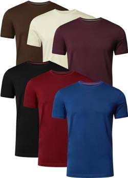 FULL TIME SPORTS T Shirt Herren 6er Pack TshirtFTS-634-AUTUMN-1-M von FULL TIME SPORTS