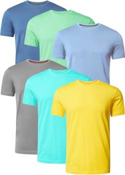 FULL TIME SPORTS T Shirt Herren 6er Pack TshirtFTS-634-SUMMER-2-M von FULL TIME SPORTS