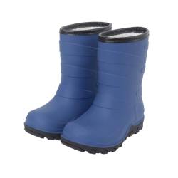 FUNCOO PLUS Mädchen Jungen Winter Warm Fleece gefüttert Gummistiefel Kinder Regen Schneestiefel Gummistiefel Größe 27 von FUNCOO PLUS