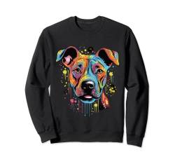 American Stafford Terrier Staffordshire Hund Hunde Sweatshirt von FUNNY ART
