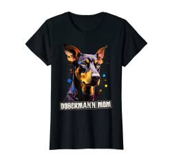 Dobermann Mom Hund Hunde Hunderasse T-Shirt von FUNNY ART
