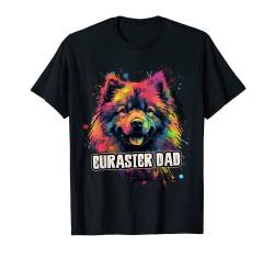 Eurasier Dad Hund Hunde Hunderasse T-Shirt von FUNNY ART