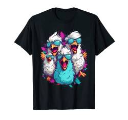 Hühner Huhn Landwirt Lustig T-Shirt von FUNNY ART