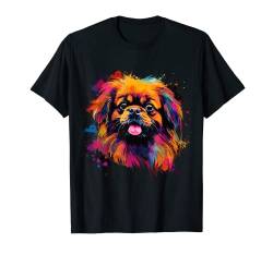 Pekingese Pekinese Hund Hunde Hunderasse T-Shirt von FUNNY ART