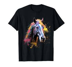 Pferd Reiten Dressur Springen Reiterhof T-Shirt von FUNNY ART