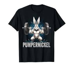 Pumpernickel Fitness Bodybuilding Training T-Shirt von FUNNY ART