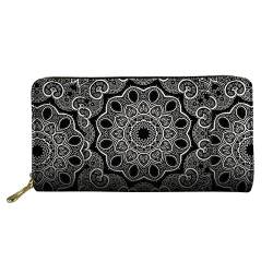 Womens Wallet Bohemia Clutch Wallets Credit Card Coin Bill Try Fold Accordion (Color : C) von FUNNYBSG