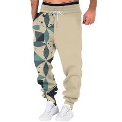 FUPODD Jogginghose Herren Langgröße Cargohose Herren Stretch Regular Fit Sporthose Herren Lang Trainingshose Leichte Atmungsaktiv Polyester Jogginghose Outdoor Fitness von FUPODD