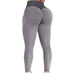 Push Up Leggings Damen Po Jogginghose Damen Sport Leggins Blickdicht Sporthose Yogahose Sexy Streetwear Sport Leggings High Waist Blickdicht Fahrradhose Damen Lang Sportleggings Für Gym von FUPODD