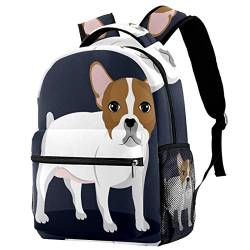 Bulldog Personalisierter Rucksack, mehrfarbig von FURINKAZAN