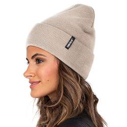 FURTALK Damen Cuffed Beanie Mütze Unisex weiche warme Strickmütze von FURTALK