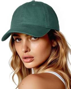 FURTALK Damen Vintage Basecap Baumwolle Verstellbare Baseball Cap von FURTALK