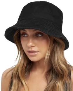 FURTALK Unisex Fischerhut Baumwolle Bucket Hat Verstellbare Sonnenhut für Damen und Herren von FURTALK