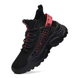 FUSHITON Turnschuhe Herren Sportschuhe Laufschuhe Joggingschuhe Sneakers Freizeit Schuhe Outdoor Straßen Traillauf Fitnessschuhe von FUSHITON