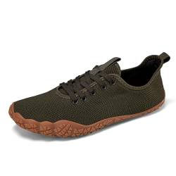 FUSHITON Unisex Barfußschuhe Herren Damen Aquaschuhe Outdoor Traillaufschuhe Leicht Sportlich Fitnessschuhe von FUSHITON