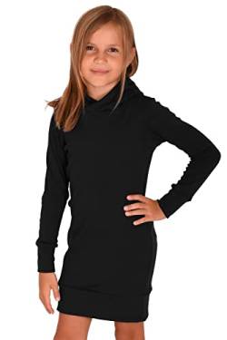 Hoodie Mädchen Kleid mit Kapuze, 95% Baumwolle, Langärmelig, Winterkleid, Herbstkleid, Kapuzenkleid, Freizeitkleid, Geschenkidee, Geburtstag (as3, age, 10_years, 10_years, regular, Schwarz) von FUTURE OF FURNITURE