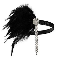 Feder für Haarreifen Frauen Karneval Stirnband für Festival Party Performance Haarschmuck Haarreifen für Frauen Feder Dekorative Haarreifen Niedlich Haarreifen Multi von FUZYXIH