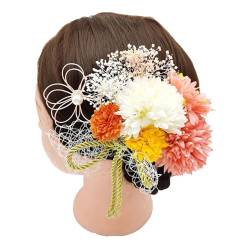 Japonisme Haarnadeln, floraler Japonismus für Mädchen, antiker Kimono-Haarnadel, Zubehör, Cosplay-Blumen-Haarspangen von FUZYXIH