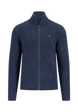 FYNCH-HATTON Cardigan-Button 1310347 - Cardigan aus Donegal-Strick Navy 3XL von FYNCH-HATTON